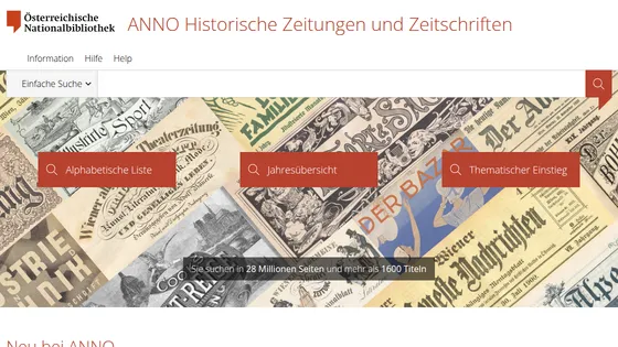 Preview of ANNO (Austria)