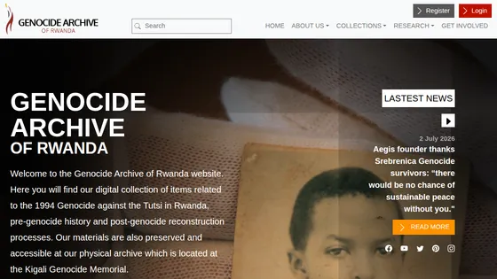 Preview of Genocide Archive of Rwanda