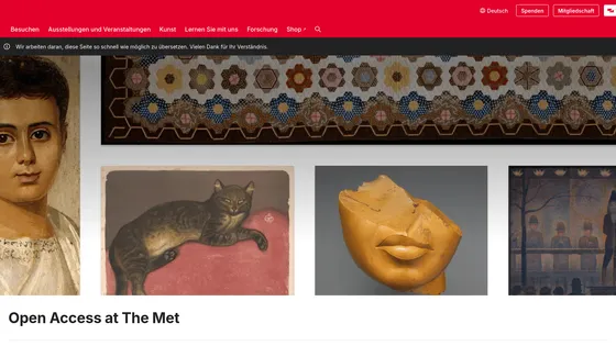 Preview of Open Access at The Met