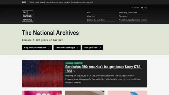 Preview of National Archives (UK)