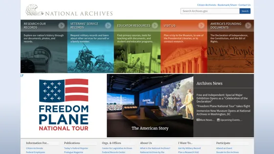 Preview of National Archives