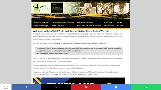 Preview of Truth and Reconciliation Commission (South Africa)