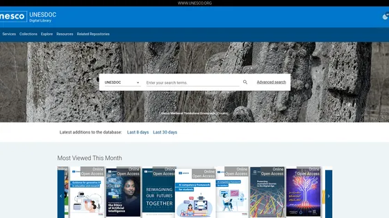 Preview of UNESCO Digital Library